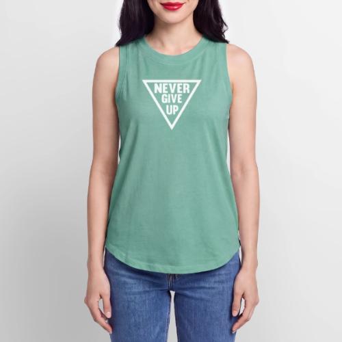 Never Give Up - Women's Relaxed Tank Top