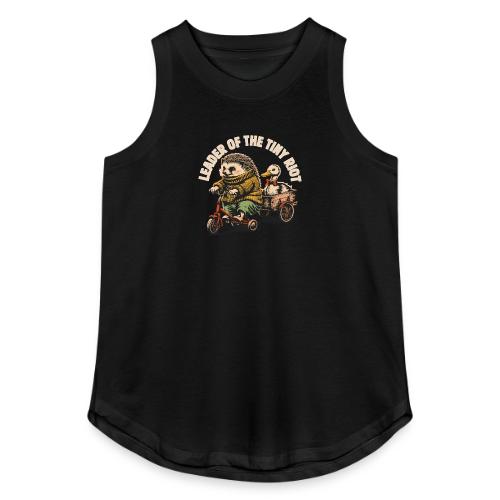 Leader of the Tiny Riot Design - Women's Relaxed Tank Top