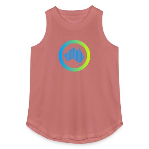 Gradient Symbol Only - Women's Relaxed Tank Top