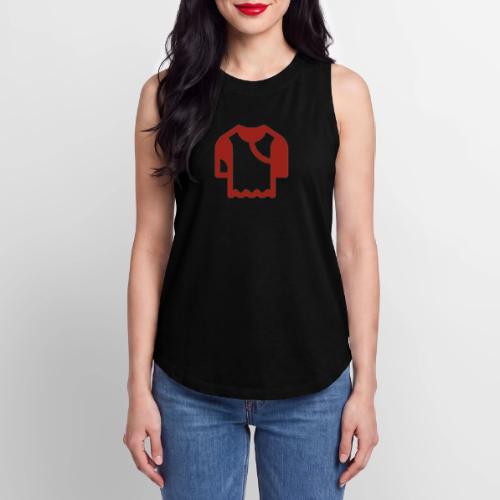 Logo outline - Women's Relaxed Tank Top