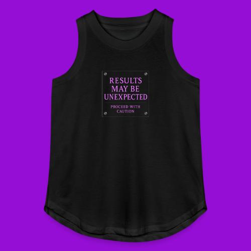 Results - Neon Purple - Women's Relaxed Tank Top