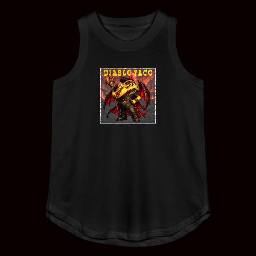 The Diablo Taco Spicy Demon Character - Women's Relaxed Tank Top