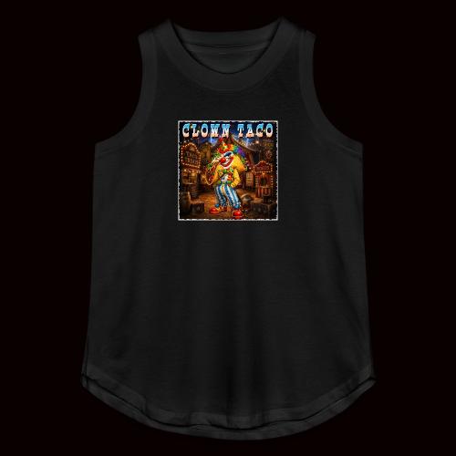 The Clown Taco Circus Humor Character - Women's Relaxed Tank Top