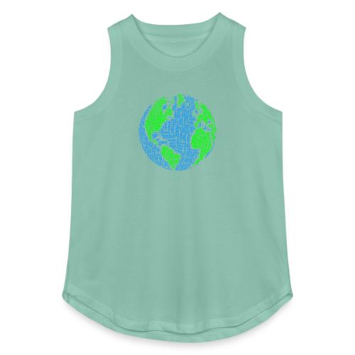 Global PEACE Sphere - Women's Relaxed Tank Top