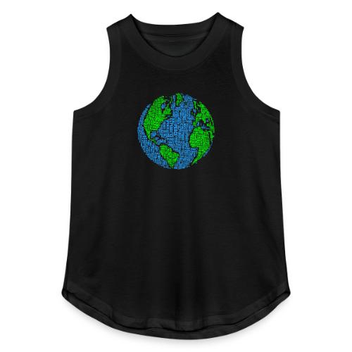 Global PEACE Sphere - Women's Relaxed Tank Top