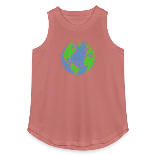 Global PEACE Sphere - Women's Relaxed Tank Top