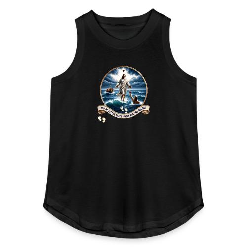 Walking On Water Faith T Shirt, Christian Miracle - Women's Relaxed Tank Top