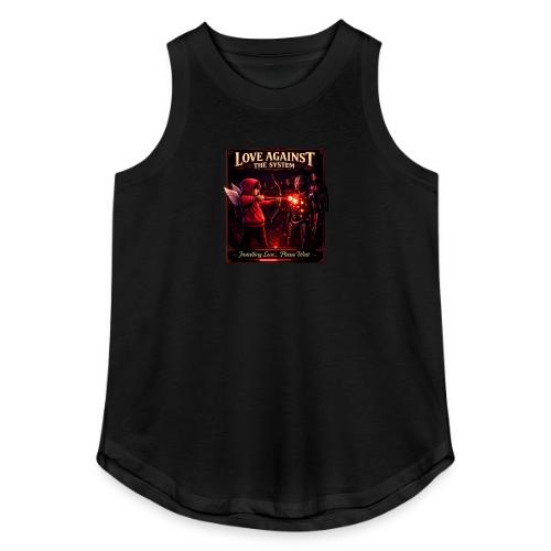 Love Against The System – Cyberpunk Art - Women's Relaxed Tank Top
