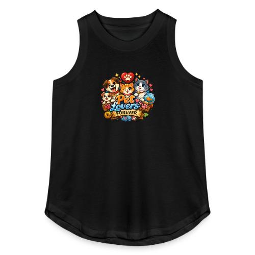 Pet Lover Forever Cute Cats & Dogs - Women's Relaxed Tank Top