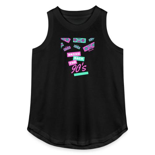 Bring Back The 90s Nostalgia Design| Retro 90s Art - Women's Relaxed Tank Top