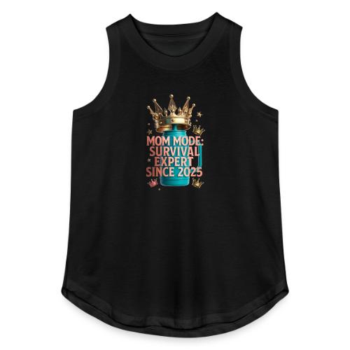 Mom Mode Survival Expert Tee - Women's Relaxed Tank Top