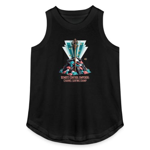 Remote Control Emperor T Shirt - Women's Relaxed Tank Top