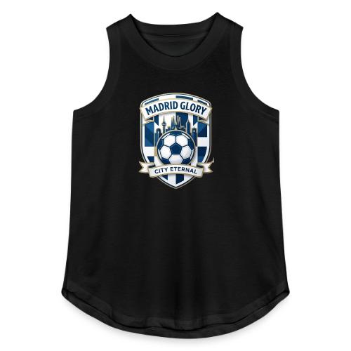 Madrid Skyline Glory T Shirt, Madrid Fan Gift - Women's Relaxed Tank Top