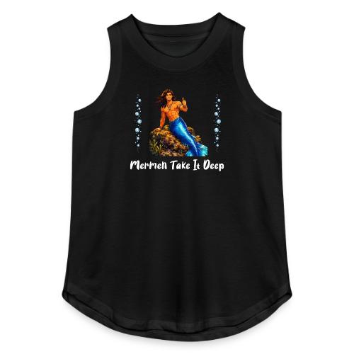 Merman Take It Deep - Women's Relaxed Tank Top