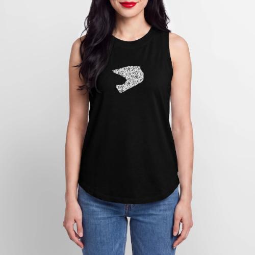 Floral Helmet - Women's Relaxed Tank Top