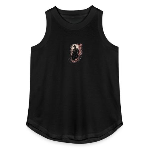 Samurai cherry blossoms - Women's Relaxed Tank Top