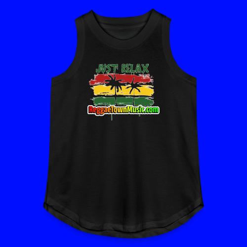 Just relax reggae rasta tropical sunset - Women's Relaxed Tank Top