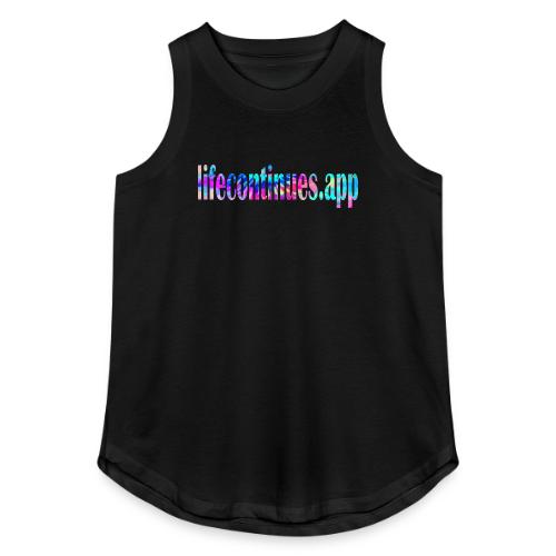 Lifecontinues.app1 - Women's Relaxed Tank Top