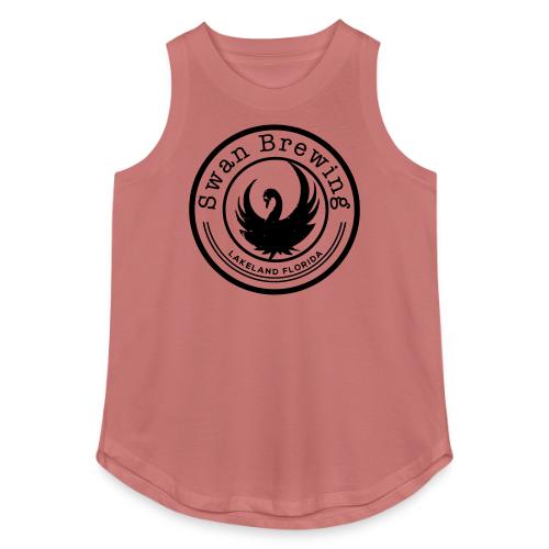 Classic Swan Brewing Logo - Women's Relaxed Tank Top