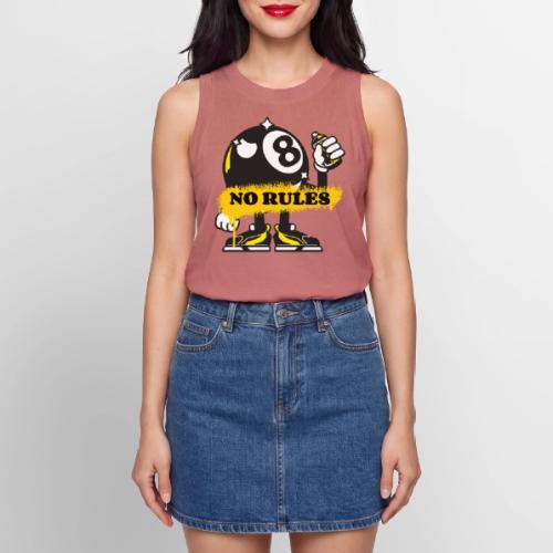 No Rules 8 Ball - Women's Relaxed Tank Top