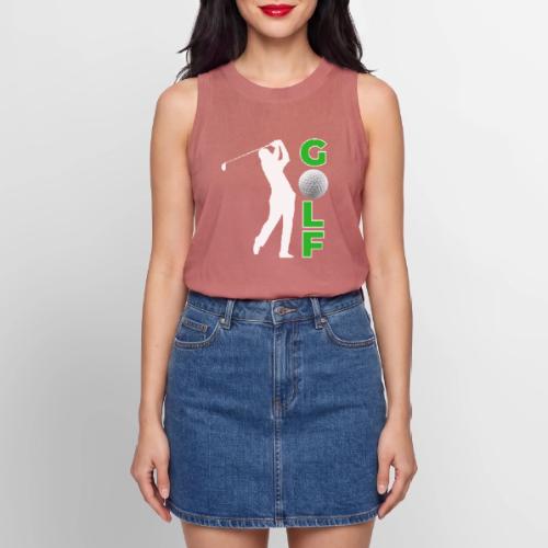 Golf: Classic Golf Motion - Women's Relaxed Tank Top