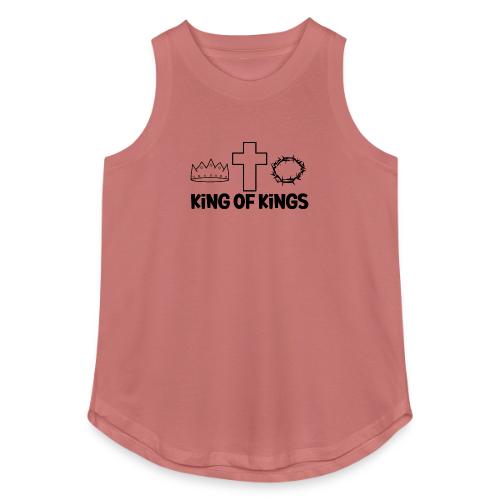 King of Kings – Bold Christian Faith Apparel - Women's Relaxed Tank Top