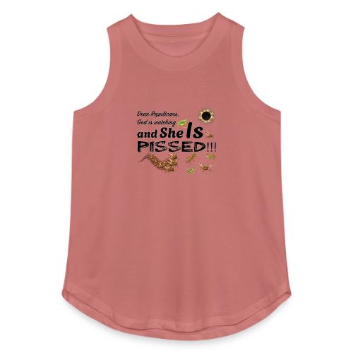 God Is Watching - Women's Relaxed Tank Top