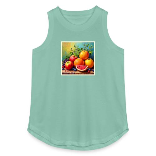 Fresh Fruits in a Perfect Mix Design - Women's Relaxed Tank Top