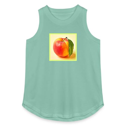 Feel the Fresh Peach Summer Vibe Design - Women's Relaxed Tank Top