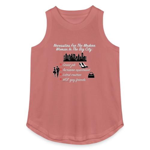 Necessities For The Big City - Women's Relaxed Tank Top