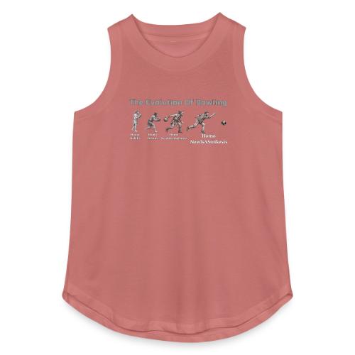 Evolution Of Bowling - Women's Relaxed Tank Top