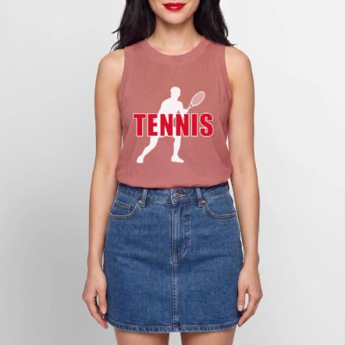 Red Court Tennis - Women's Relaxed Tank Top
