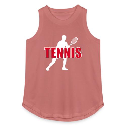 Red Court Tennis - Women's Relaxed Tank Top