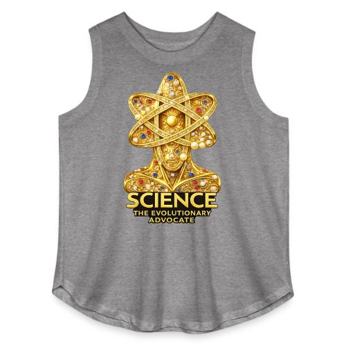 Science the Evolutionary Advocate - Women's Curvy Relaxed Tank Top
