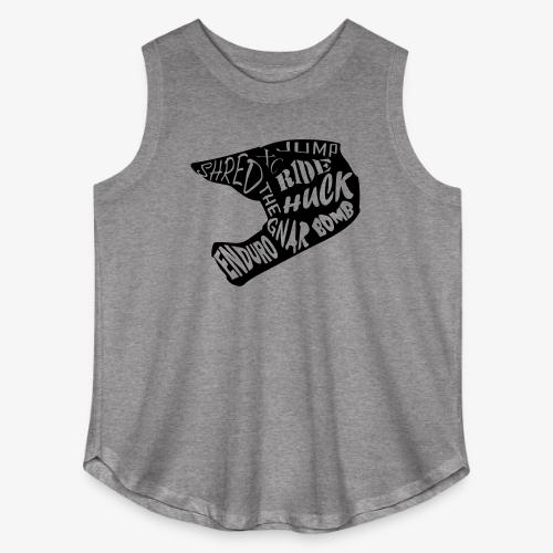 MTB Slang Helmet - Women's Curvy Relaxed Tank Top