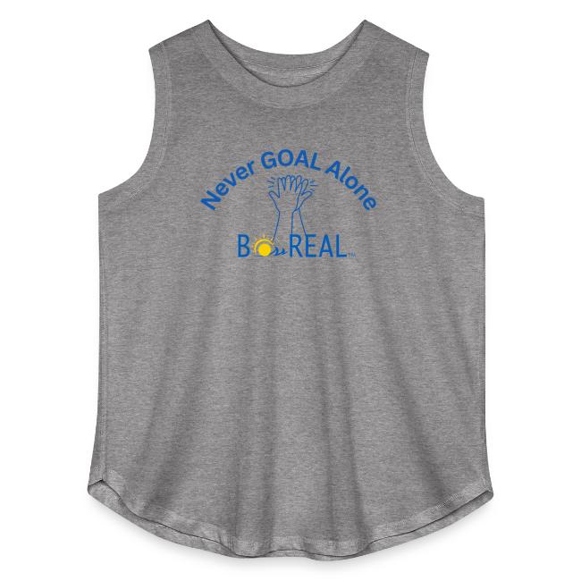 Never GOAL Alone - Grey/Lt Blue