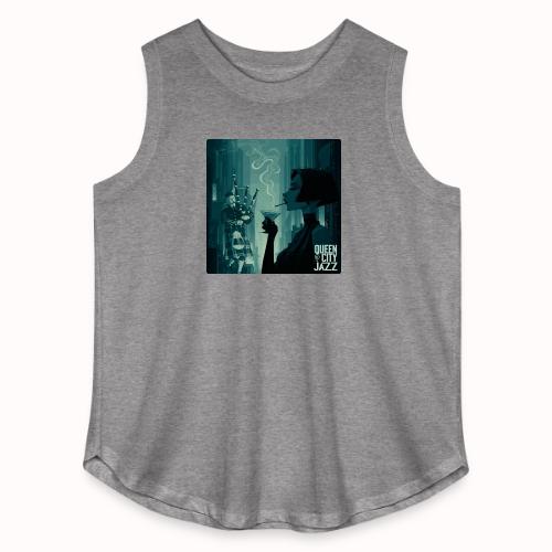 QCPB Jazz - Women's Curvy Relaxed Tank Top