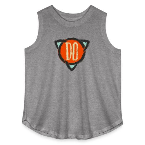 Do Anything Logo - Women's Curvy Relaxed Tank Top