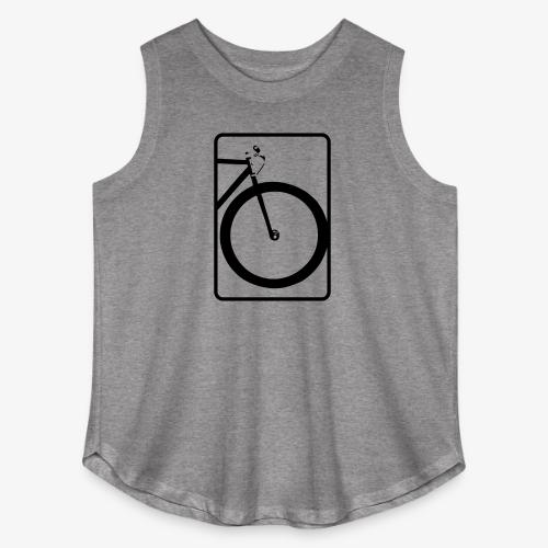 Front Wheel Forward - Women's Curvy Relaxed Tank Top