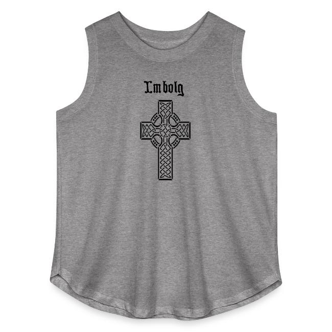 Imbolg Black Logo and Cross