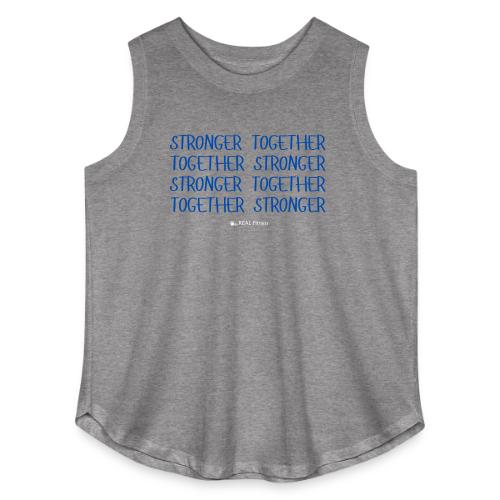 STRONGER TOGETHER - Women's Curvy Relaxed Tank Top