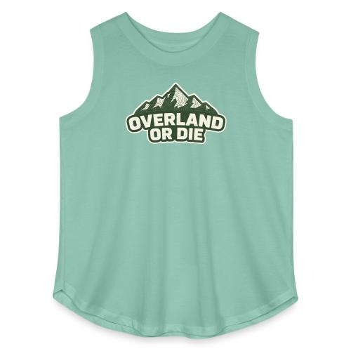 Topo Mountain - Women's Curvy Relaxed Tank Top