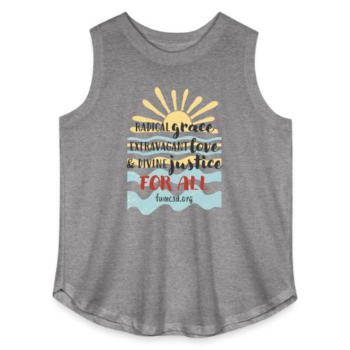 Beachy FUMCSD - Women's Curvy Relaxed Tank Top