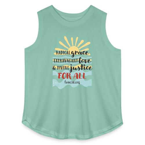 Beachy FUMCSD - Women's Curvy Relaxed Tank Top