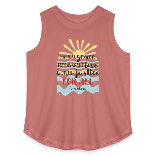 Beachy FUMCSD - Women's Curvy Relaxed Tank Top
