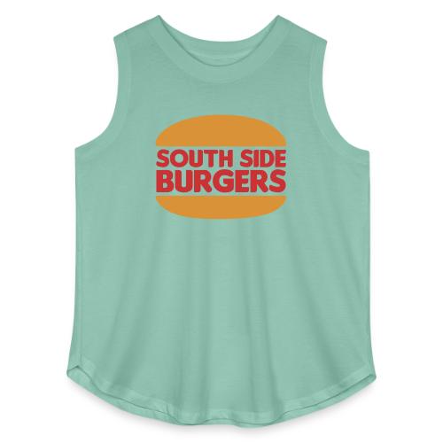 South Side Burgers - Women's Curvy Relaxed Tank Top