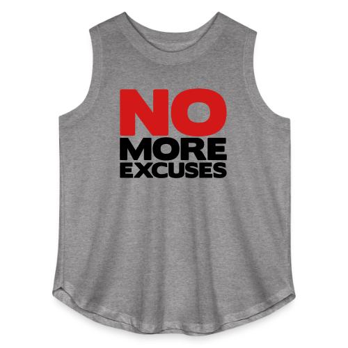 No More Excuses - Women's Curvy Relaxed Tank Top