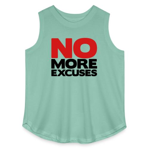 No More Excuses - Women's Curvy Relaxed Tank Top