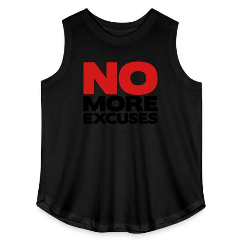 No More Excuses - Women's Curvy Relaxed Tank Top