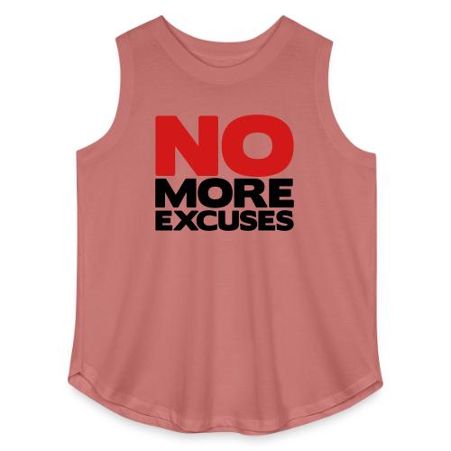 No More Excuses - Women's Curvy Relaxed Tank Top